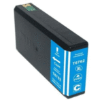 Compatible Premium Ink Cartridges T6762XL High Yield Cyan  Inkjet Cartridge - for use in  Printers