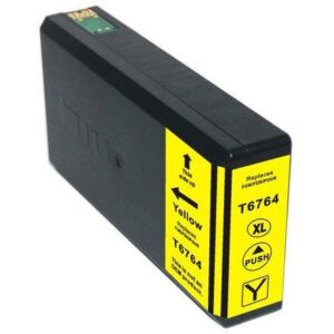 Compatible Premium Ink Cartridges T6764XL High Yield Yellow  Inkjet Cartridge - for use in  Printers