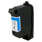 Compatible Premium Ink Cartridges 15BK Black  Remanufactured  Inkjet Cartridge - for use in  Printers