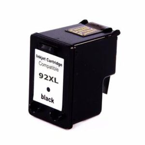 Compatible Premium Ink Cartridges 92XL High Yield Black  Remanufactured  Inkjet Cartridge - for use in  Printers