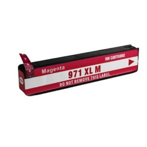 Compatible Premium Ink Cartridges 971XLM High Yield Magenta Remanufacturer  Inkjet Cartridge - for use in  Printers