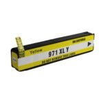 Compatible Premium Ink Cartridges 971XLY High Yield Yellow Remanufacturer  Inkjet Cartridge - for use in  Printers