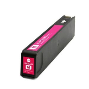 Compatible Premium Ink Cartridges 975ALM High Yield Magenta Remanufacturer  Inkjet Cartridge - for use in  Printers