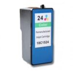 Compatible Premium Ink Cartridges No.24 (18C1524E) 3C Remanufactured Inkjet Cartridge - for use in  Printers