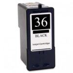 Compatible Premium Ink Cartridges No.36 (18C2170E) Black Remanufactured Inkjet Cartridge - for use in  Printers