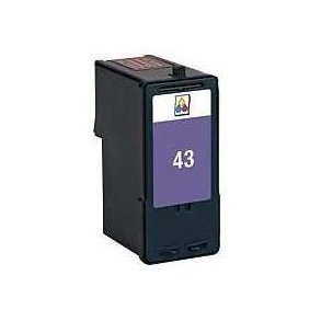 Compatible Premium Ink Cartridges No.43 (18Y0143) 3C Remanufactured Inkjet Cartridge - for use in  Printers