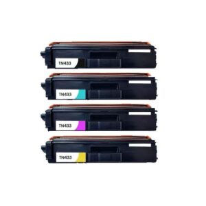 Compatible Premium 4-Pack TN443 Toner Combo [1BK 1C 1M 1Y] - for use in  Printers