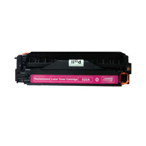 Compatible Remanufactured  CC533A Magenta Toner Cartridge - Compatible with  CART318M CART418M