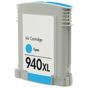 Compatible Remanufactured  #940 XL Cyan Ink Cart  30ml