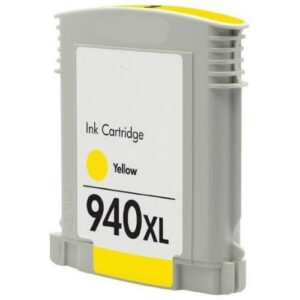 Compatible Remanufactured  #940 XL Yellow Ink Cart  30ml