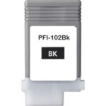 Compatible  PFI-102 Black Wide format Ink