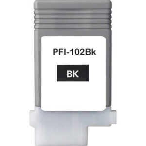 Compatible  PFI-102 Black Wide format Ink