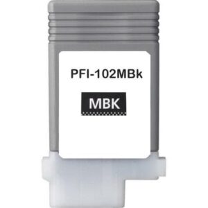 Compatible  PFI-102 Matte Black Wide Format Ink