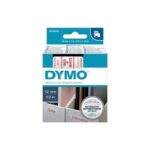 Red on Wht 12mmx7m Tape - for use in  Printer