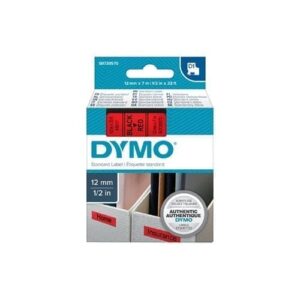 Blk on Red 12mmx7m Tape - for use in  Printer