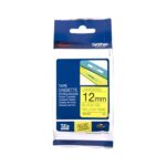 TZe-631 12mm x 8m Black on Yellow Tape - for use in  Printer