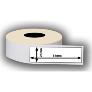 11352 Compatible  Multipurpose Label 25mm x 54mm White Roll 500 - for use in  Printer