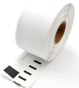 99012 Compatible  Address Labels 36x89mm Single White Roll - for use in  Printer