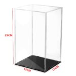 15x15x25CM Acrylic Display Case Action Figure Box Dustproof Model Collections