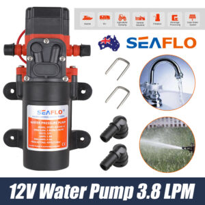 Water Pump 12V RV Camper Pressurized Pump  Boat SEAFLO SFDP1-010-040-21