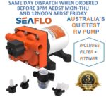 Seaflo 55PSI Pressure 12V Water Pump 11.3LPM For  RV Boat Camper Trailer