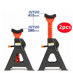 3T Car Adjustable Truck Jack Stand Ratchet Floor Lifting Hoist Heavy Duty Steel