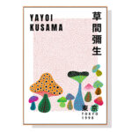 Wall Art 60cmx90cm I By Yayoi Kusama Wood Frame Canvas