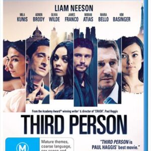 Third Person Blu-ray