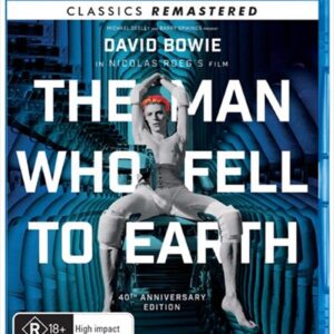 Man Who Fell To  - 40th Anniversary Edition - Remastered  The Blu-ray