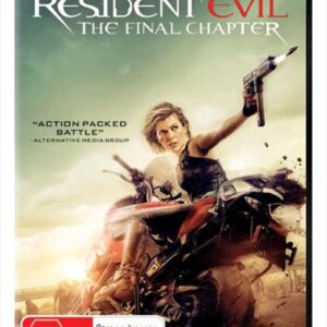 Resident Evil - The Final Chapter DVD