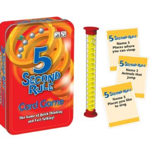 5 Second Rule Tin Card Game