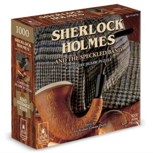 Sherlock Holmes With Book - 1000 Piece Puzzle