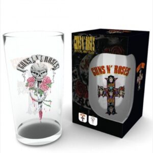 Guns n Roses Logo Large Glass