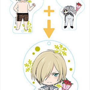 Yuri!!! On Ice Nendoroid Plus Dress Up Acrylic Key Ring: Yuri!!! On Ice (Yuri Plisetsky)