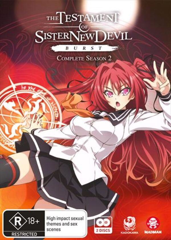 Testament Of Sister New Devil Burst - Season 2  The DVD