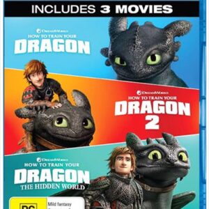 How To Train Your Dragon / How To Train Your Dragon 2 / How To Train Your Dragon - The Hidden World Blu-ray