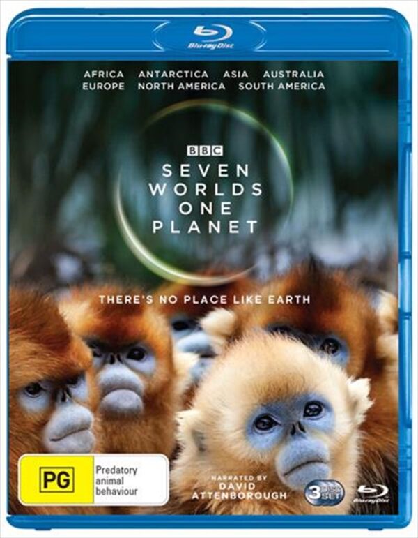 Seven Worlds  One Planet Blu-ray