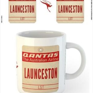 Qantas - Launceston Destinaton Tag Mug