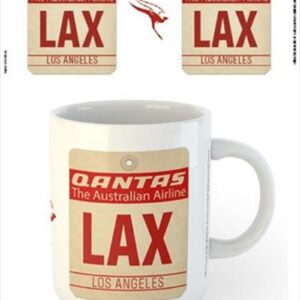 Qantas - LAX Airport Code Tag