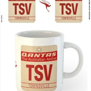 Qantas - TSV Airport Code Tag