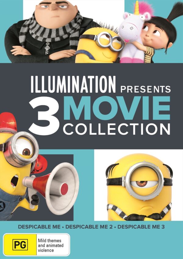 Despicable Me - 1  2 And 3 DVD