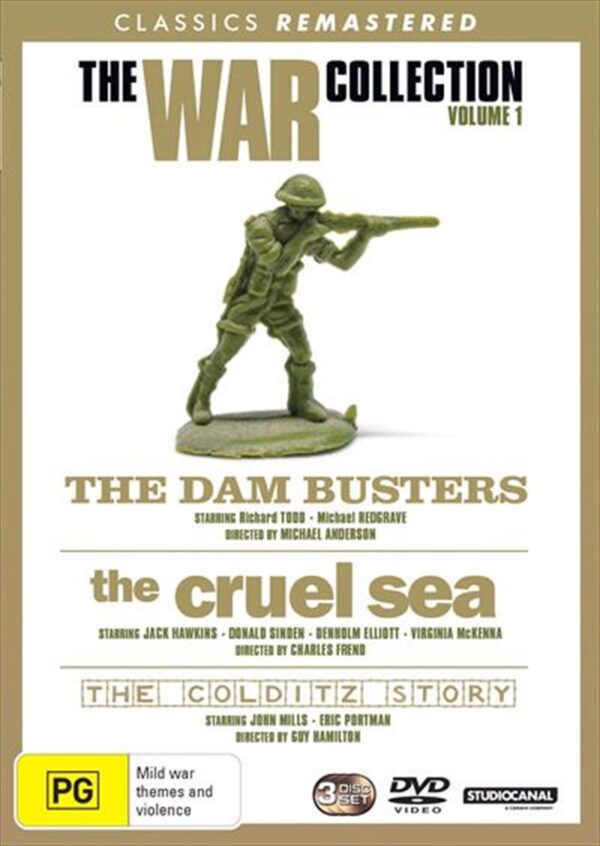 Colditz Story / The Cruel Sea / The Dam Busters