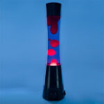 Bluetooth Speaker Lava Lamp Black/Purple/Red Motion