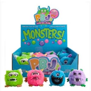 Monster Plush Ball Jellies - (SELECTED AT RANDOM)