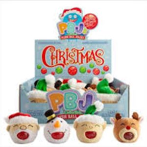 Christmas Plush Ball Jellies - (SELECTED AT RANDOM)