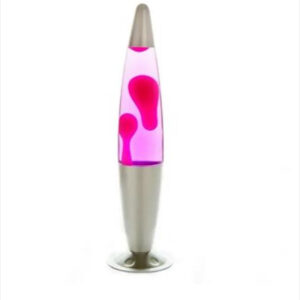 Silver/Pink/Pink Peace Motion Lamp