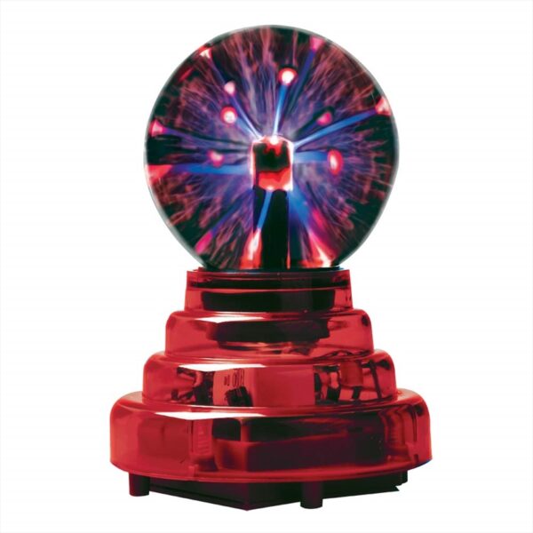 3 Inch Plasma Ball - Red Base