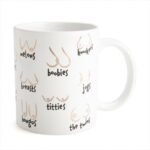 Boobs Metallic Ceramic Mug