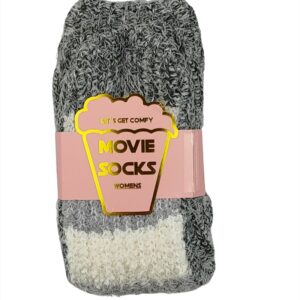 Grey And White Top - Movie Socks