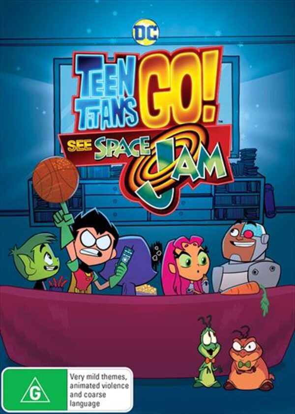 Teen Titans Go! See Space Jam DVD